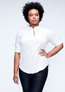 Plus Size Dress Shirt: Universal Standard