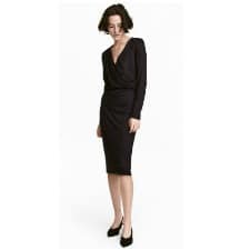 Frugal Friday’s Workwear Report: Long-Sleeved Wrapover Dress