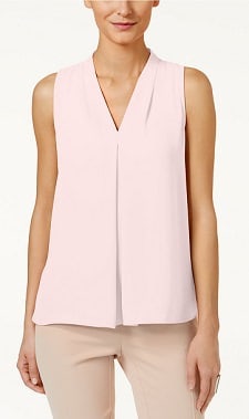 women s shell sleeveless tops