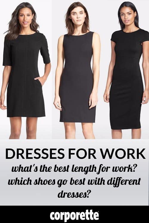flattering work dresses