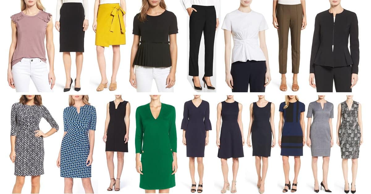 half-yearly sale at nordstrom workwear deals FB