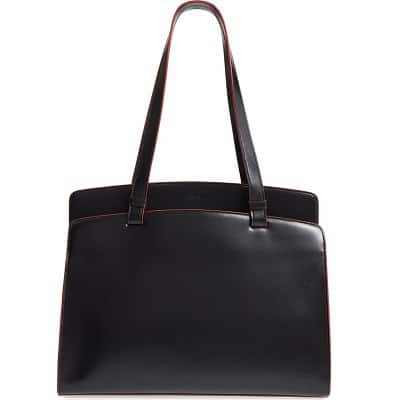 black tote bag