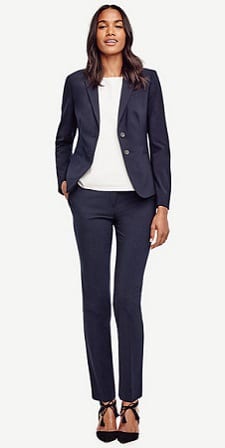 Budget-Friendly Interview Suits for Women: Ann Taylor