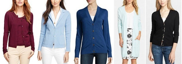 office wear cardigans