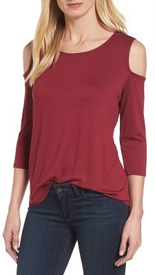 Cold-Shoulder Top, Made in Canada, Clientele