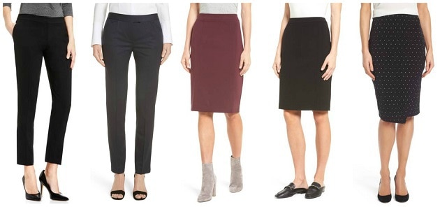 2017 Nordstrom Anniversary Sale bottoms for work