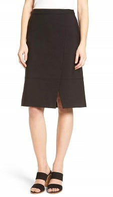 Frugal Friday's Workwear Report: Faux Wrap Skirt - Corporette.com