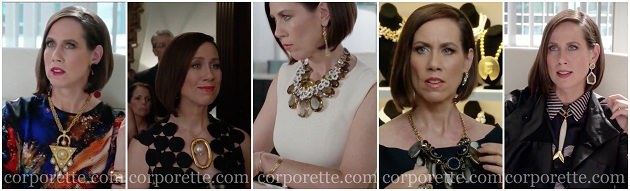 How to get Diana Trout's style from Younger: Statement Necklaces