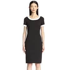 Frugal Friday’s Workwear Report: Contrast-Binding Sheath Dress