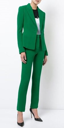 oscar de la renta suit