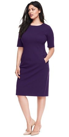 Elbow sleeve hotsell sheath dress