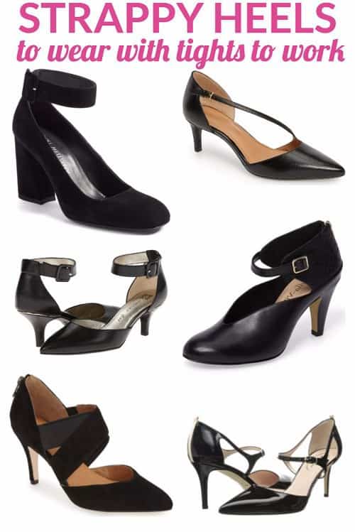 Sleek Strappy Pumps for the Office 