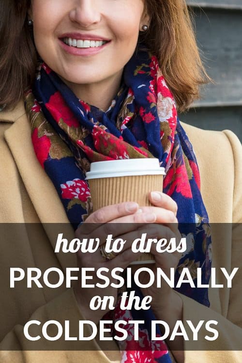 How to dress on sale professional in the winter