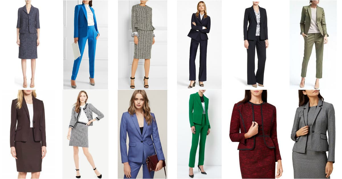 Our Favorite Suits for Women, 2017