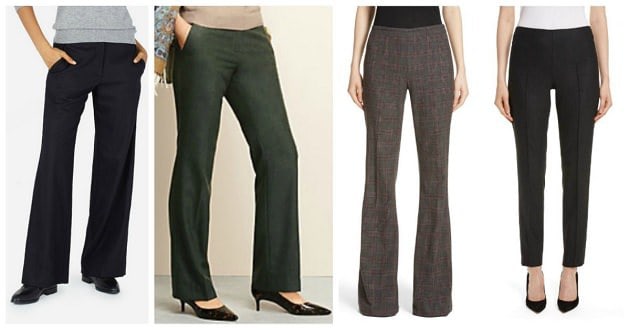 warm office pants