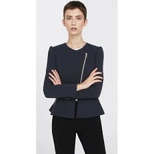 Thursday’s Workwear Report: Zip Detail Blazer