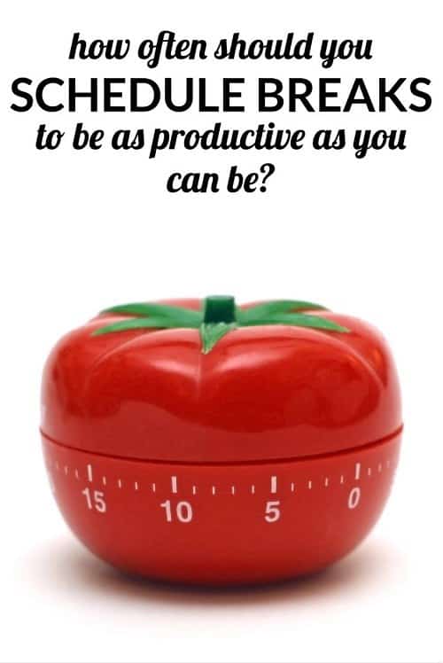 How often should you schedule breaks to increase your productivity at work? WHY should you have scheduled breaks? We looked at some of the recent studies about breaks and productivity at the office, as well as the Pomodoro Method, to see the ideal work/break schedule...