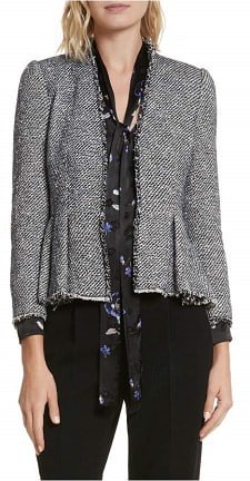 Metallic Taylor Tweed Jacket