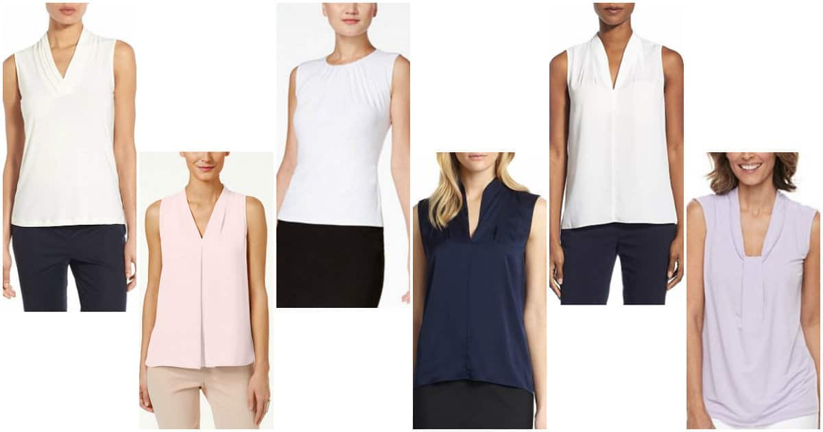 sleeveless top outfit