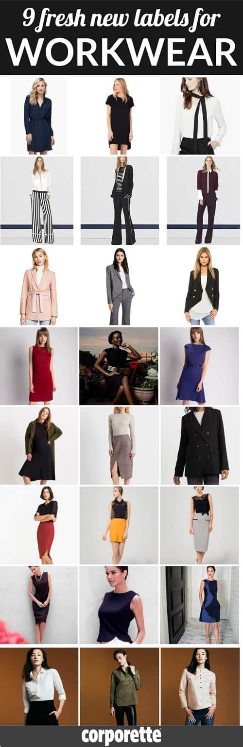 Looking for new labels for workwear? We're updating our massive list of workwear fashion start-ups with nine new brands all targeting stylish career women, including Cuyana, La Ligne New York, Laveer, Maven Women, Ministry of Supply, Modern Citizen, Rita Phil Custom Fashion, Senza Tempo, and Thirteen Seven... 