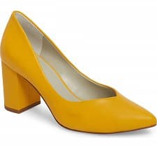 Saffy block cheap heel pump