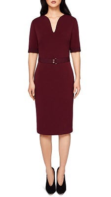 Jesabil Belted Sheath Dress