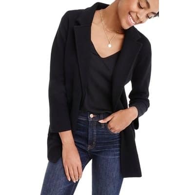 Lightweight 2025 sweater blazer