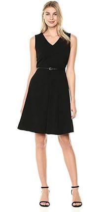 Thursday's Workwear Report: Belted Fit and Flare Dress - Corporette.com