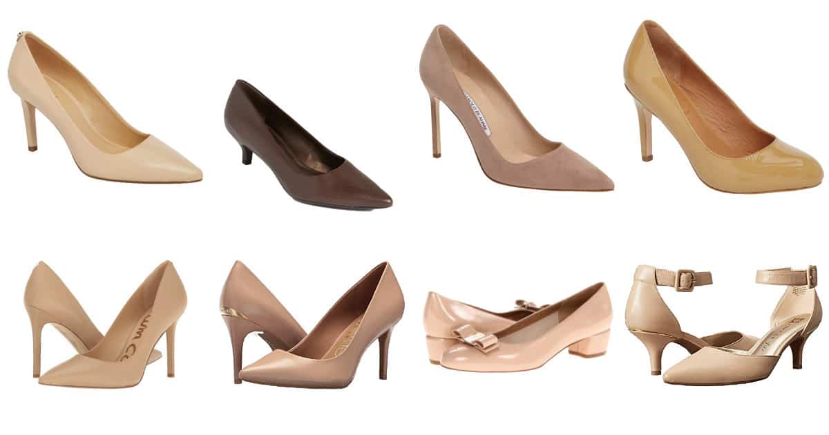 naturalizer nude pumps