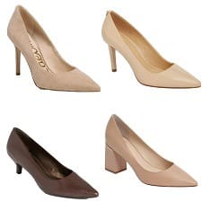 nude shoes for work