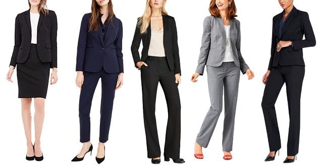 women's professional suits clothing