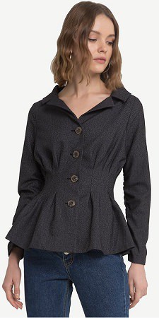 cinched blazer Pixie Market