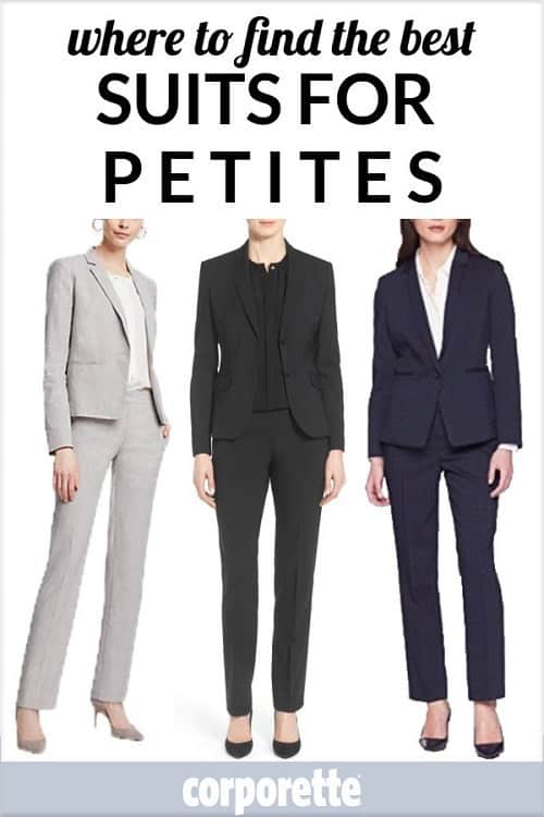 trouser suits for petite ladies