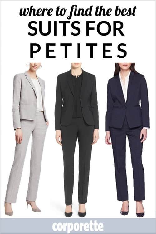 calvin klein petite suit