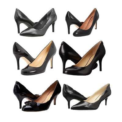 best black heels for work