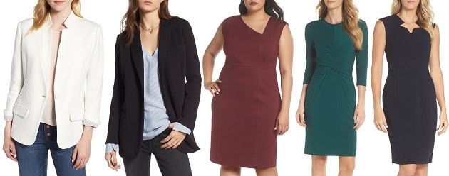 nordstrom anniversary sale 2018 picks under 200 - stylish blazers and dresses for work under $85!