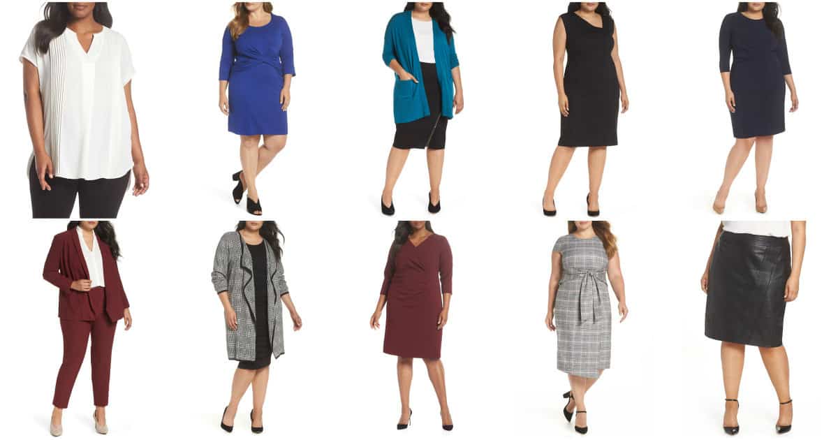 nordstrom anniversary sale 2018 plus-size picks for work