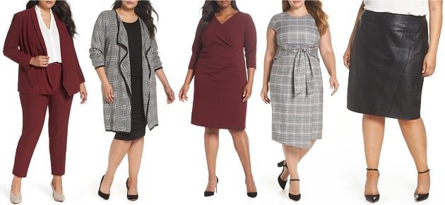 plus size workwear dresses