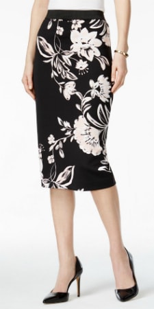 pencil skirts for work in fun prints under $50