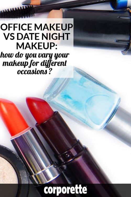 How much do you mix up your makeup looks for different occasions -- and how many different makeup combinations do you have for each situation? What IS your office makeup look, or your weekend makeup look (whether that's party makeup or a look for lounging around the house)? Do tell! ???