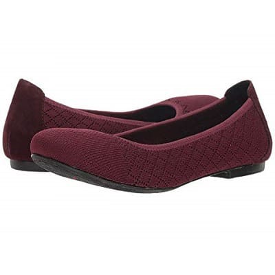 comfortable round-toe flats