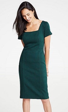 Thursday's Workwear Report: Side-Ruched Midi Dress 