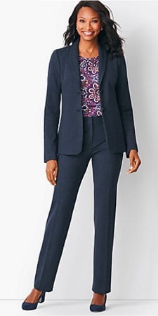 talbots business suits