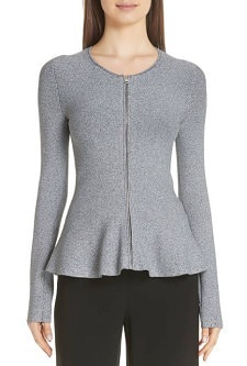 Tuesday's Workwear Report: Marl Peplum Jacket - Corporette.com