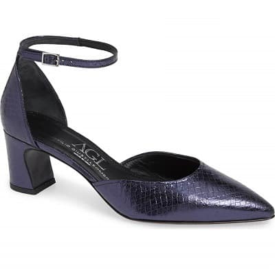 d'Orsay Ankle Strap Pump