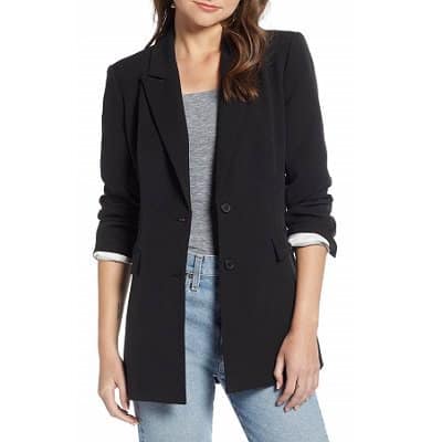 Thursday’s Workwear Report: Slouchy Narrow Lapel Blazer