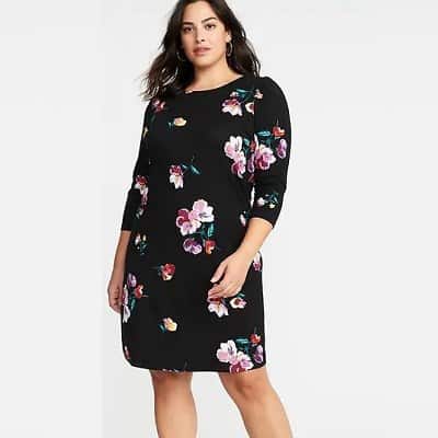 old navy floral shift dress