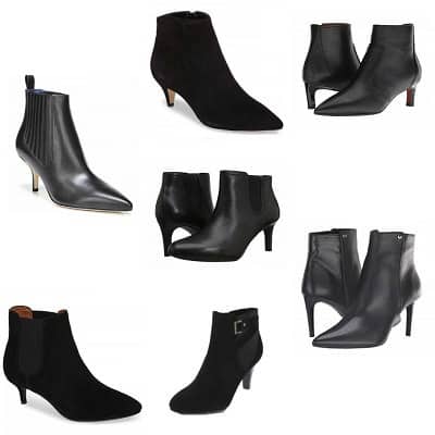 Heeled boots for work sale