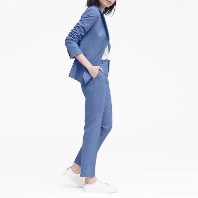 light blue suits for women 2019