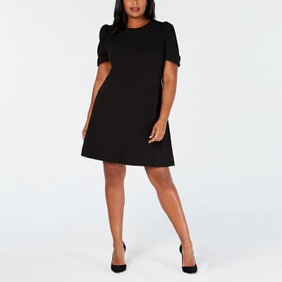 black shift dress workwear